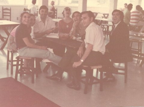 <p style="text-align: right;" dir="rtl">EXPO MONTREAL 1969<br />סילביה עם : משמאל לימין:<br />CARMEN ROJAS - EL CHALECO - CRUZ DEL SACROMONTE - JOSE ANTONIO - RAMON DE ALGECIRAS - PACO SEVILLA<br />(היום שהאדם (ARMSTRONG) עמד על הירח)</p>