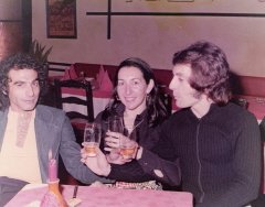 <p style="text-align: right;" dir="rtl">סילביה עם EMILIO ACOSTA ו-ANTONIO SALAS<br />1972</p>