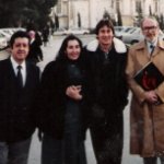 <p style="text-align: right;" dir="rtl">סילביה עם קרלוס ולורדה - חוזה אנטוניו - לואיס רוברטו ספרה<br />ביקור של הבלט הלאומי של ספרד בישראל 1988</p>
<p style="text-align: right;" dir="rtl"> </p>